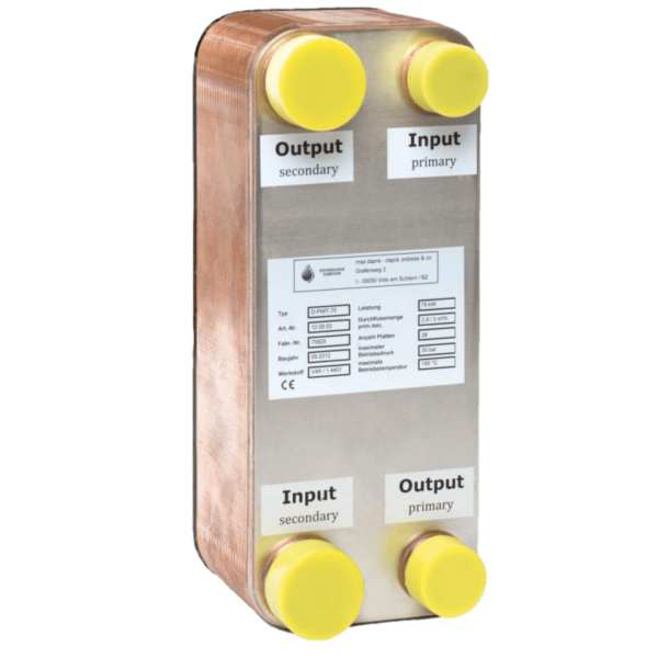 Doskový výmenník tepla D-PWT 30 kW / 55 °C