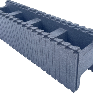 Polystyrénová tvárnica, Sivá, priebežná