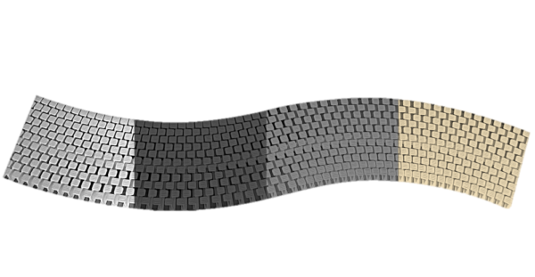 Prelivová mriežka flexibilná Square 200mm, piesková