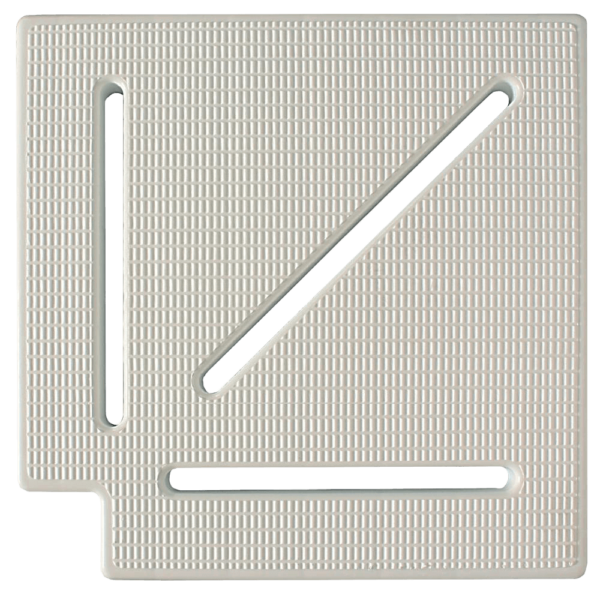 Rohový prvok prelivu 90º 195mm