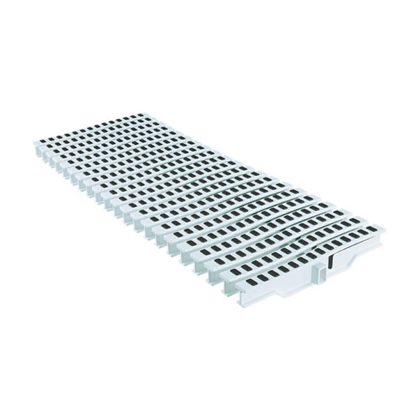 Prelivová mriežka rovná antracit 250mm