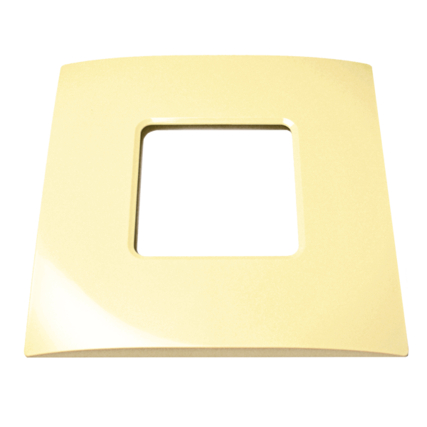 Štvorcový predný panel Design, pieskový